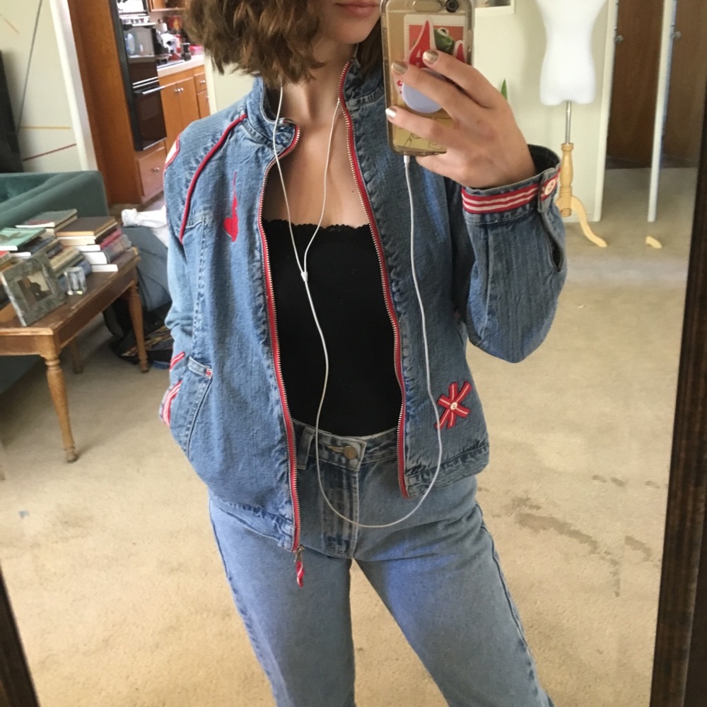 BABY PHAT Denim Jean Jacket Vintage Deadstock 21